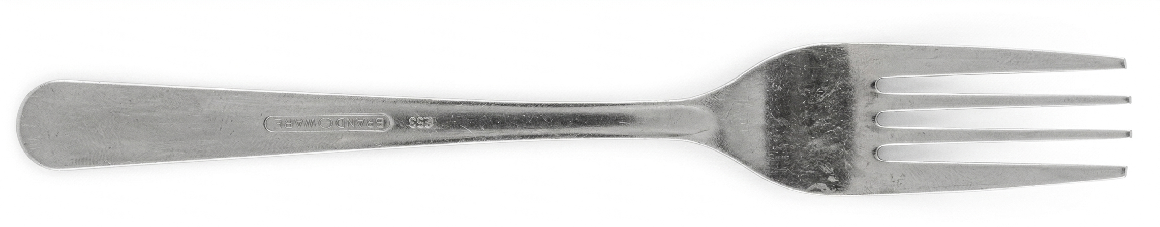 fork white background